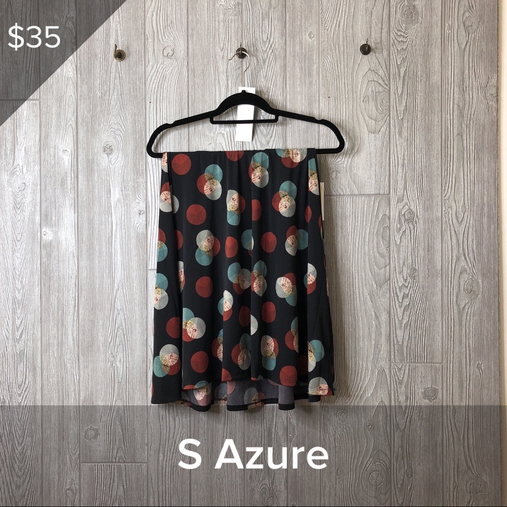 LuLaRoe azure skirt
